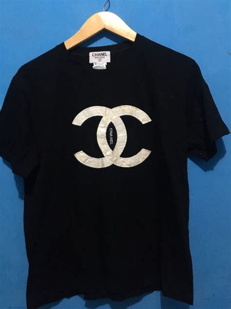 t-shirt chanel originali|chanel oversized t shirt.